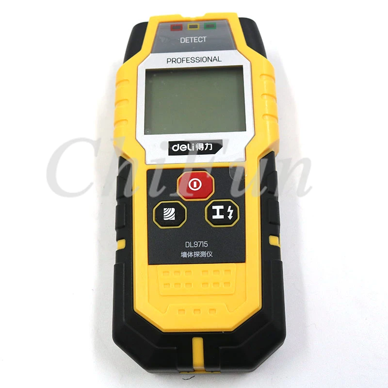 

DL9715 Water and Electricity Installation Metal Wood Cable Wire Reinforced Multi-functional Wall Detector Scanner Tracker