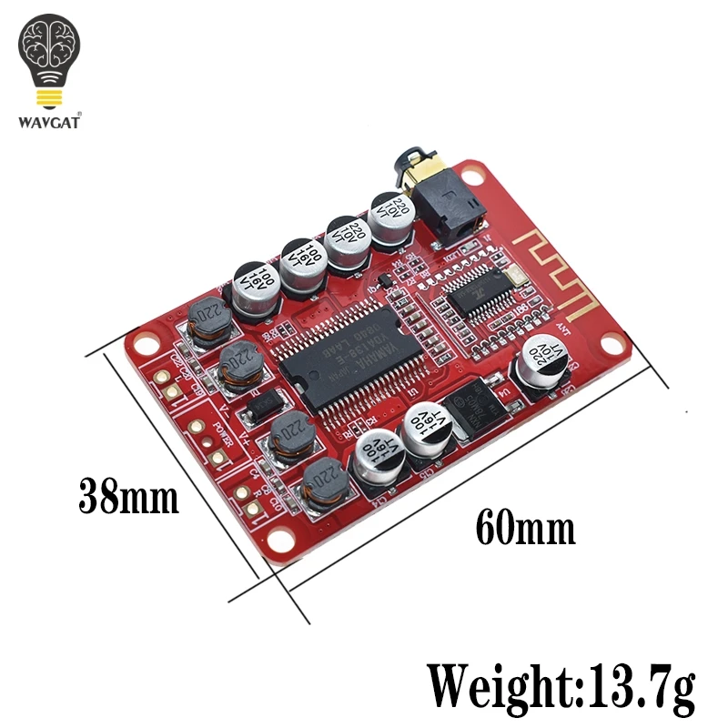 YDA138 2*15 Вт Bluetooth усилитель плата модуль 2,0 стерео класса D чистый бас цифровой аудио усилитель мощности авто усилитель