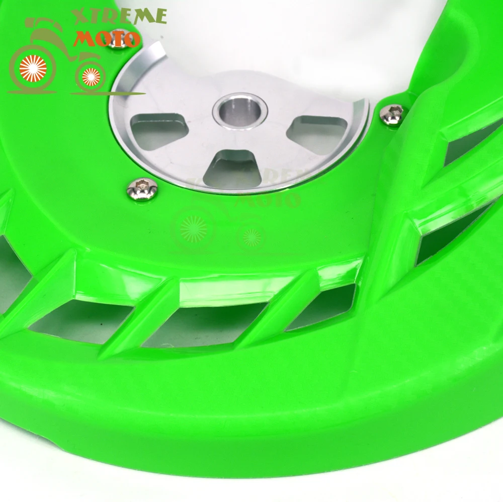 Ротор дисковых передних тормозов Защитная крышка для Kawasaki KLX250 2008 2016 08 09 10 11 12 13 14 15
