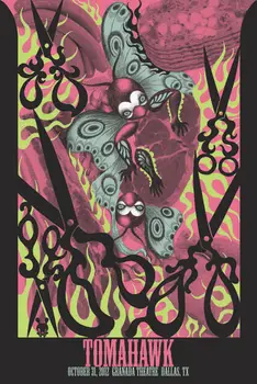 

N1905 Tomahawk Dallas Junko Mizuno Sn Very Limited Wall Sticker Silk Fabric Poster Art Indoor Decor Bright