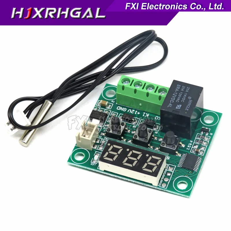 

1PCS W1209 DC 12V heat cool temp thermostat temperature control switch temperature controller thermometer thermo controller
