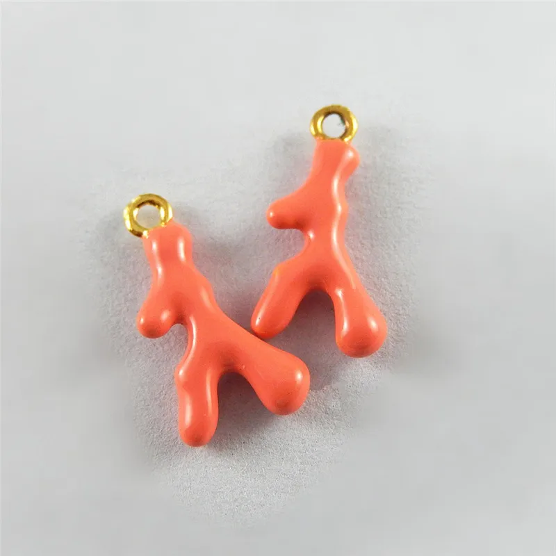 

10 шт. милые оранжевый абстрактный творческие рога Форма ювелирных изделий Талисманы аксессуар частная разработан мотаться висит Книги по искусству 52091