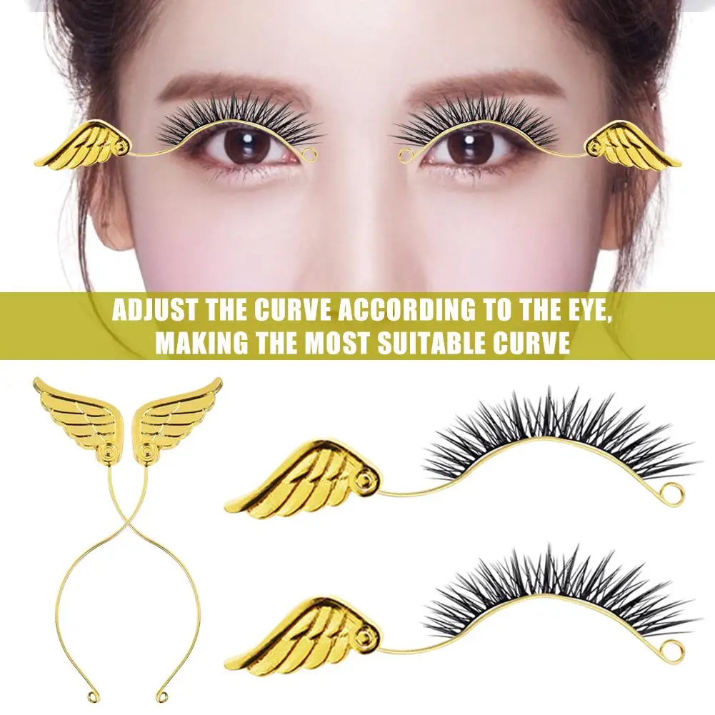 

New Golden High-grade Clover Holder Tray Display For Eyelash Show Tool Reusable Skin-friendly Durable High Quality Convenient