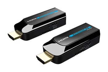 

Up to 50m, LKV372S Ultra Mini HDMI over CAT6/6a/7 Extender Converter Adaptor 1080P HDCP1.2