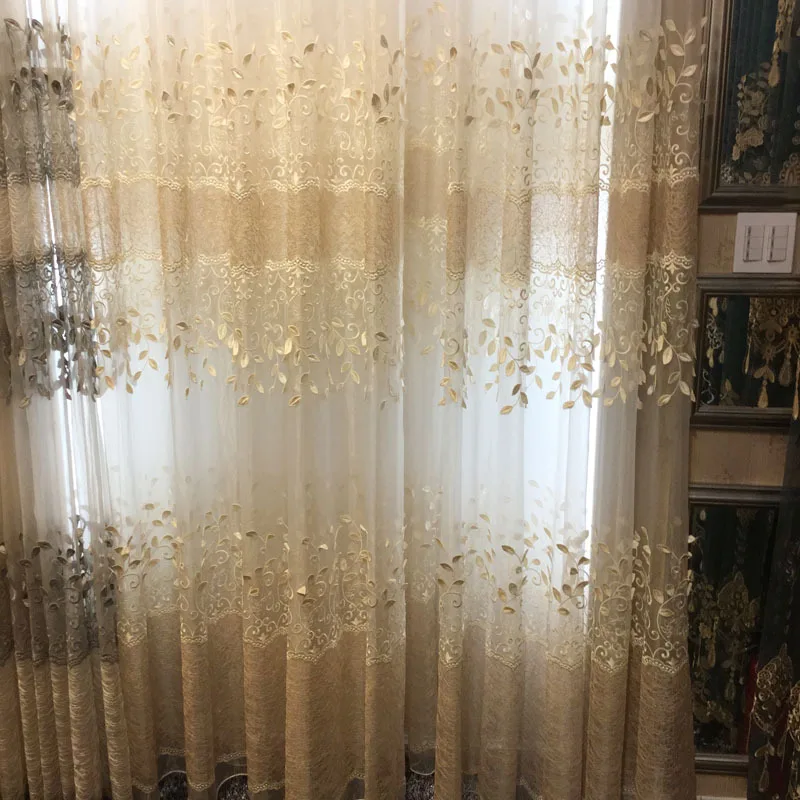  European Window Curtain Tulles for Living Dining Room Bedroom - 32816718089