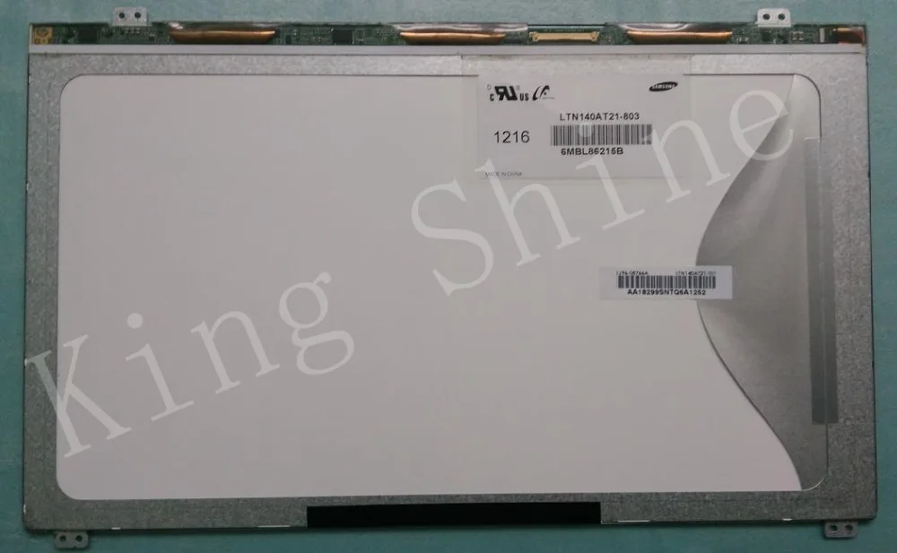 Бесплатная доставка для Samsung 300e4a LTN140AT21-801 LTN140AT21-802 LTN140AT21-803 LTN140AT21-804 ЖК-экран панель