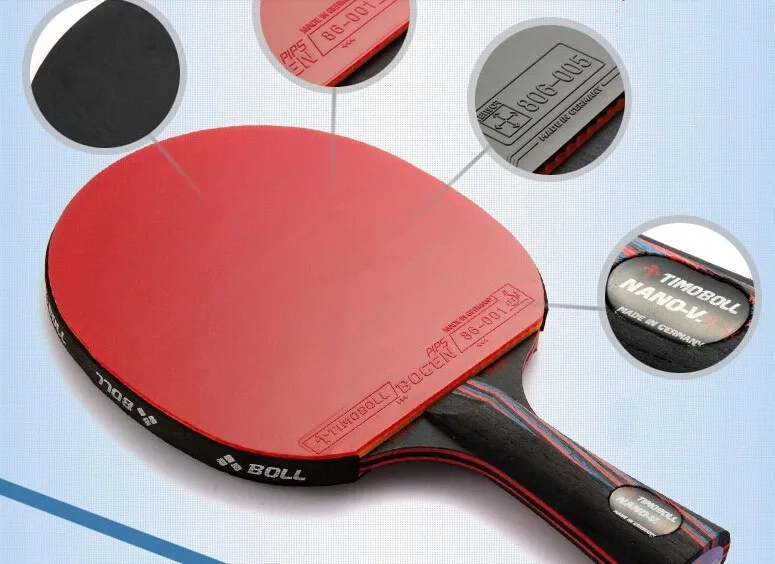 Free Racket Case Andro Fibercomp Def Table Tennis Racket # 3 RA-AND-053 