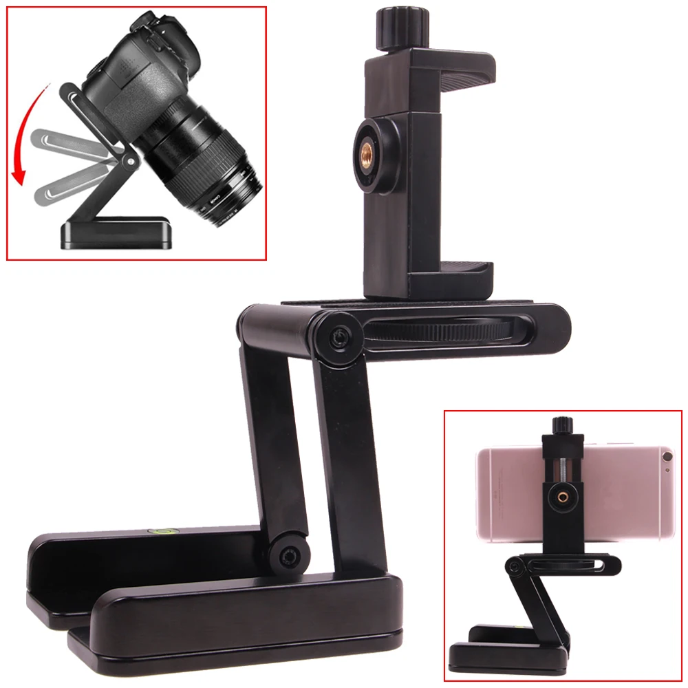 Z Тип головки штатива для камеры штатив Flex Tilt Head + держатель мобильного телефона