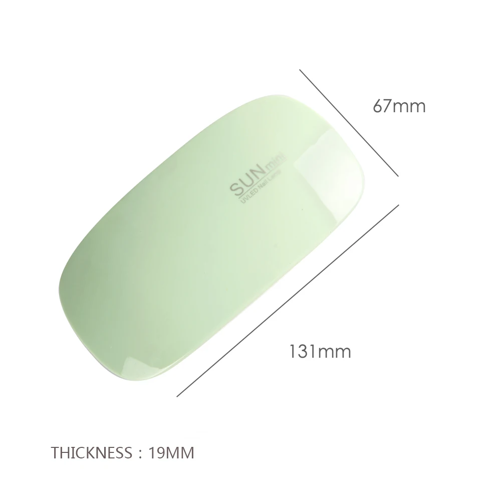 Сушилка для ногтей Sun Mini UV LED 6 Вт USB кабель 4 цвета|Сушилки ногтей| |