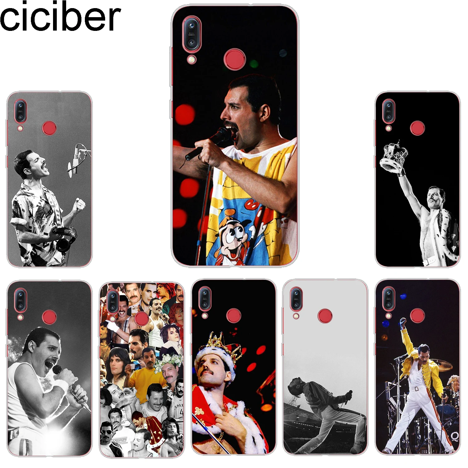 

ciciber Phone Cases For ASUS Zenfone Max Pro (M1) (M2) Case Back Cover ZB601KL ZB602KL ZB631KL ZB633KL ZB555KL Freddie Mercury