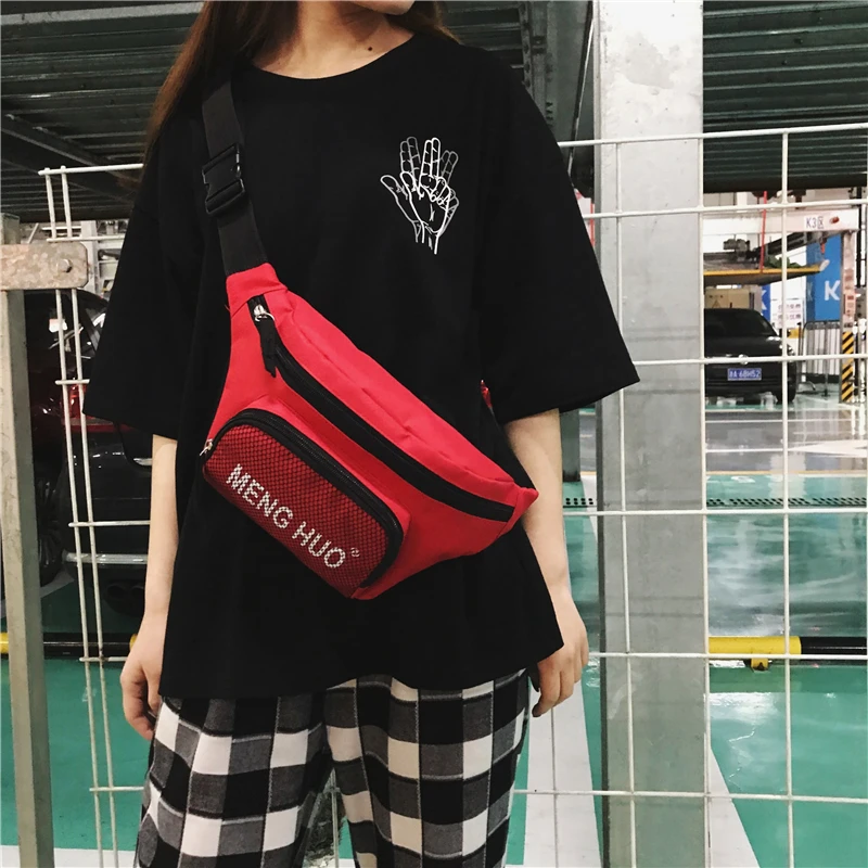 2018 High Qualty Hot Sales Waist Packs Women Men Fanny Pack Belt Bag Phone Pouch Bag Travel Waist Pack Big Waist Bag Nylon Pouch (60)