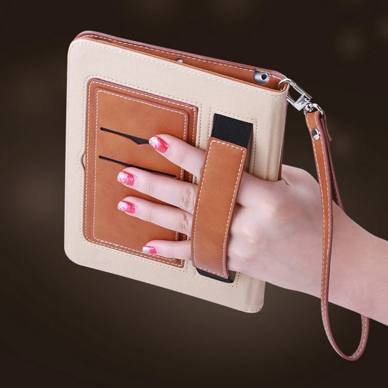 For Apple Ipad Mini 1 2 3 Magnetic Genuine Leather Case Auto Wake Up Sleep Flip
