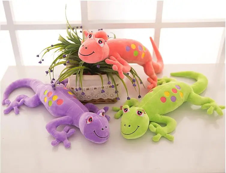 Toys Toys & Games Green Baby Lizard Small Gecko rag doll Stuffed Lizard
