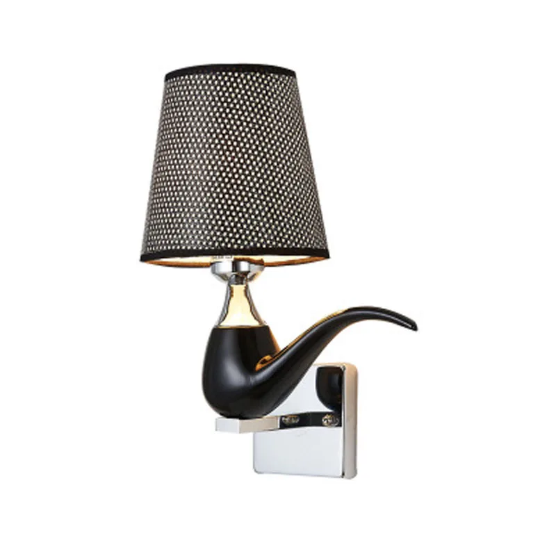 

European wall lamp garden bedroom bedside resin wall lamp living room balcony corridor aisle lamps