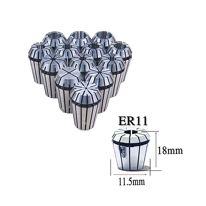 

13pcs/set ER11 1-7mm Spring Collet Set chuck Tool Precision For CNC Milling Machine