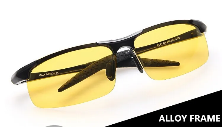 BENZEN Night Driving Glasses Men Alloy Hd Vision Night Driving Glasses Male Driving Glasses With Case 8001 HTB1iqonHpXXXXaMXpXXq6xXFXXXI - BENZEN Night Driving Glasses Men Alloy Hd Vision Night Driving Glasses Male Driving Glasses With Case 8001