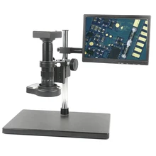 Профессиональная Лаборатория 1080 P HDMI VGA промышленная измерительная система электронный Видео устройство для хранения изображений видео микроскоп камера набор