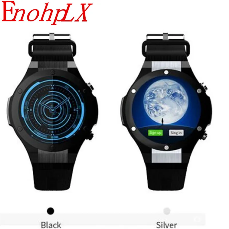 

EnohpLX H2 Newest Bluetooth Smart Watch MTK6580 ROM RAM 16GB 1GB 5MP Camera Heart Rate Smartwatch GPS WIFI 3G Smart Wristwatch
