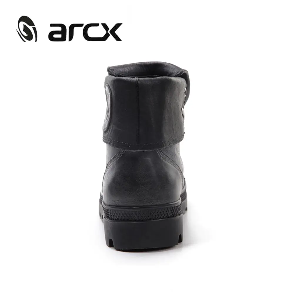 ARCX/мужские кожаные мотоциклетные ботинки в стиле ретро Мужская обувь для отдыха