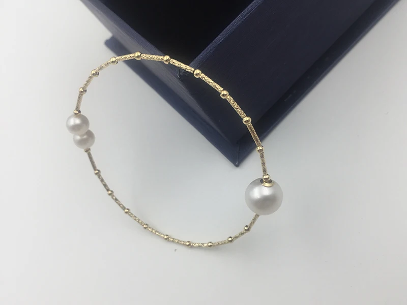 18k gold bangles bracelet SL18K1004 (14)