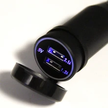 Adjustable Dual USB interface Port Charger Adapter