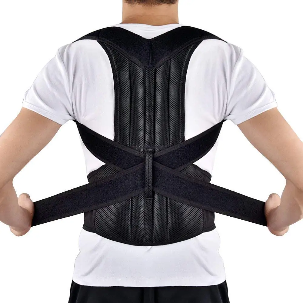

Breathable Back Support Brace Back Support Vest for Women and Men Straighten and Correct Posture Upper Shoulder Corrector