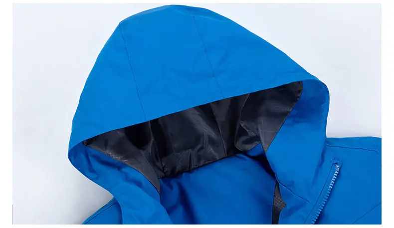 Spring Jacket Men 2019 Windbrear Jacket Male Coats Hooded Mens Jacket Brand Sports Windproof Waterproof Outwear Zipper Pockets S 23