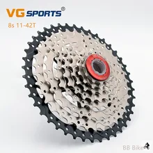 8 скоростей 11-42 T MTB кассета велосипедная обгонная муфта Звездочка cdg 8 S набор звездочек со встроенной трещоткой для горного велосипеда 42 T Сверхлегкая Кассета для k7 sram m6000