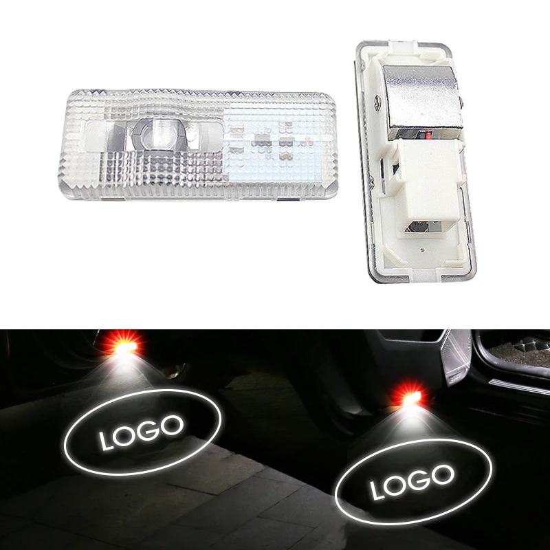 

3D LED Welcome Door Lights Car Original Welcome Lamps Replacement HD Shadow Projector For Citroen C5 C4L C-Triomphe C-Quatre new