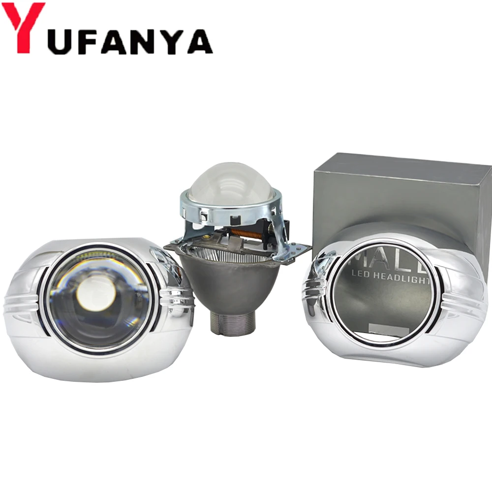 

car styling bixenon Projector Lens 3 inch Q5 Koito with cover shrouds mask use d2s d2h xenon bulb h4 car installed directly