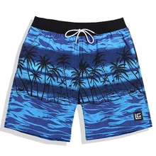 Board Shorts Quick Drying Men Beach Swim Shorts Polyester Swimming Trunks for Bathing Men's Sportswear Surfing Boardshorts