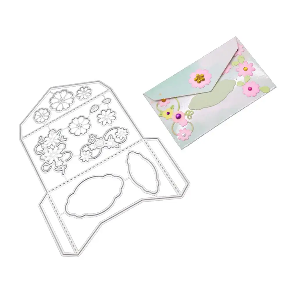  LanLan Invitation / Envelope / Card Box Metal Dies Cutting for Scrapbooking Party DIY Decorative Ne - 33001333370
