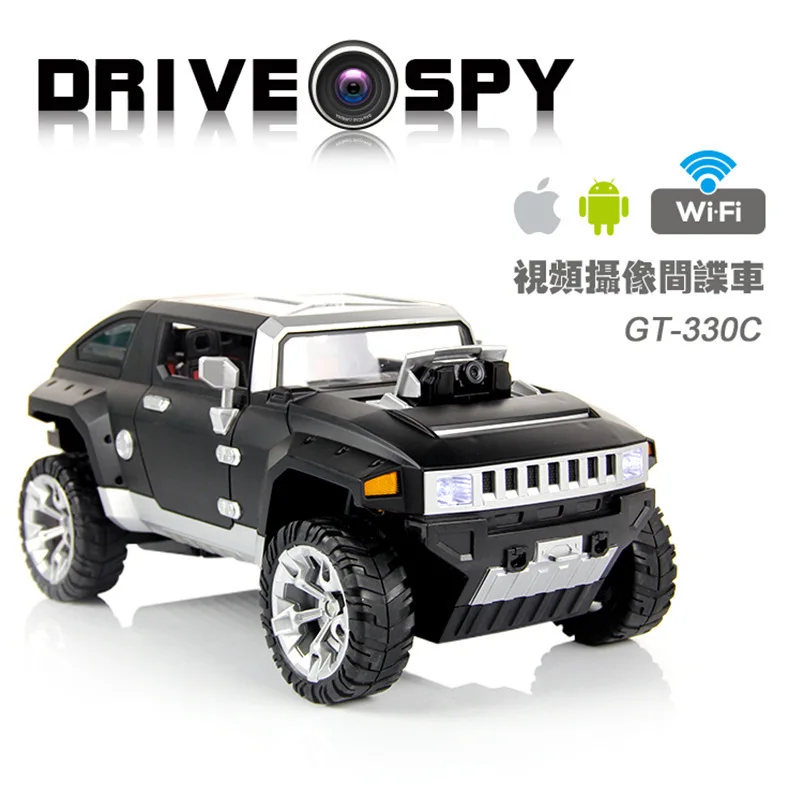 

The new tablet phone WIFI wireless remote camera in real-time transmission of high-definition video tanks Hummer model