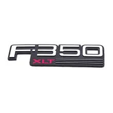 ABS Plástico F350 F-350 F-350XLT F350XLT Embleme Crachá Emblema Etiqueta Do Carro Emblema