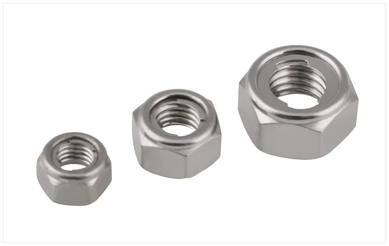 GB6184 304 stainless steel metal lock nut M3 M4 M5 M6 M8 M10 M12 M14 M16 M20 nut metal self