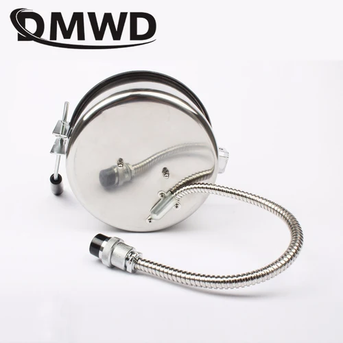 DMWD 상업 8 oz Hot Air Oil 팝콘 메이커 난방 Pot 손-마약 8 온스 전기 팝콘 기계 액세서리 부 25mm 2