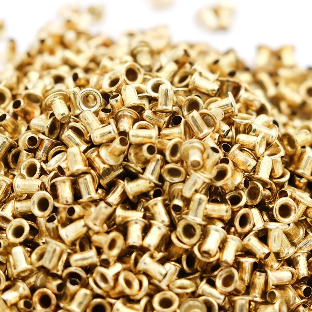 1100pcs Bee Beehive Threading Hole Nest Box Apiculture Copper Eyes a Tool of Beekeeping Protect Nest Box Nest Foudation afbeelding