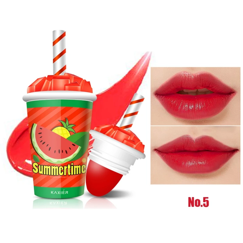 Lipstick Non-stick Cup Waterproof Long-lasting Matte Lipstick Easy to Wear