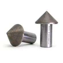 1pc Cone shape diamond mounted point 60 degree arrow sintered grinding head for glass ceramic agate stone customized