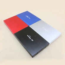 Caso del hdd sata 2.5 ”usb 3.0 aluminum external hdd caddy 2.5 usb 3.0 de alta velocidad de alta calidad sata disco duro casos envío gratis