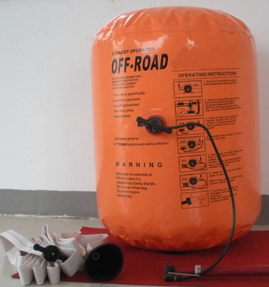 NEW ARRIVAL 2 Ton Exhaust Air Jack And Inflatable jack Exhaust and pump