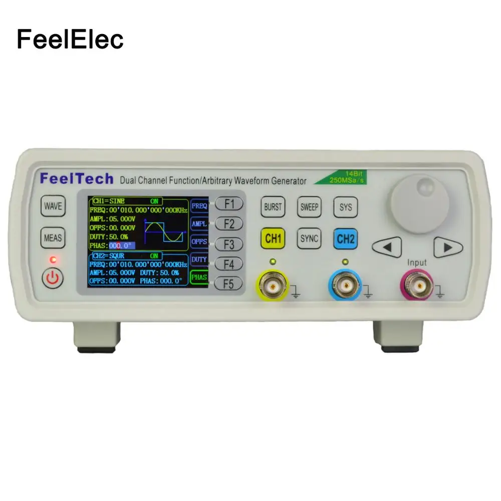 50MHz FeelTech FY6600 DDS Function Arbitrary Waveform Signal Generator VCO