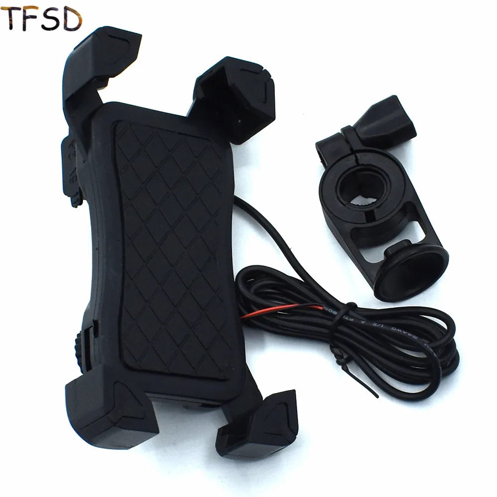 

Motorcycle Phone Holder Navigation Moto USB Charger Holder for bmw C650 SPORT /R NINE T PURE /R NINET SCRAMBLER/C EVOLUTIONI