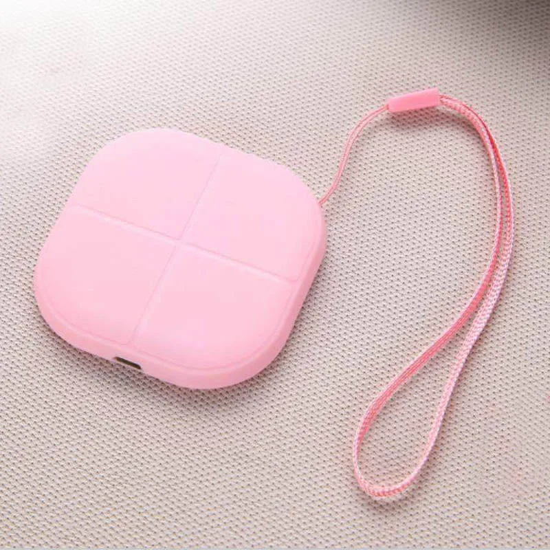 

Slim Mini Square Portable QI Wireless Charger for Samsung iPhone Portable Power Bank Fast Charging for Huawei