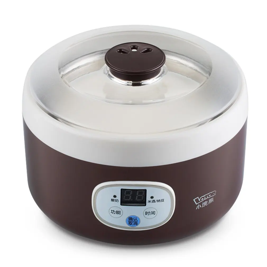 

TW-303A small raccoon yogurt machine - brown no cup is very good with very durable fermentation machine