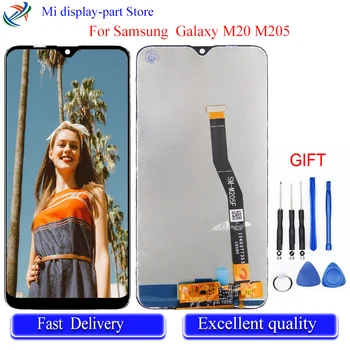 

For Samsung Galaxy M20 M205F M205 LCD Display Digitizer Touch Panel Screen Assembly + Free Tools