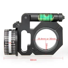 PPT охотничьи прицелы аксессуары 25,4-30 мм угол градусов индикатор с пузырьковым уровнем для спускового механизма 6063 T6 Алюминий для охоты ShootingGZ24-0184
