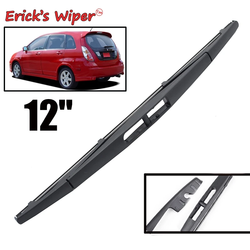 

Erick's Wiper 12" Rear Wiper Blade For Suzuki Liana 2004-2007 Windshield Windscreen Rear Window