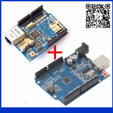 1pair only good quality Ethernet W5100 font b network b font expansion board SD card Shield