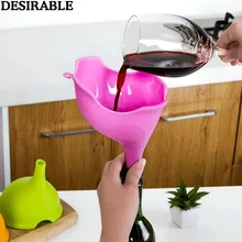 1 шт. творческий Слон Красочные воронки кухня пособия по кулинарии интимные аксессуары слива/утечки масла гаджеты бункер кухня